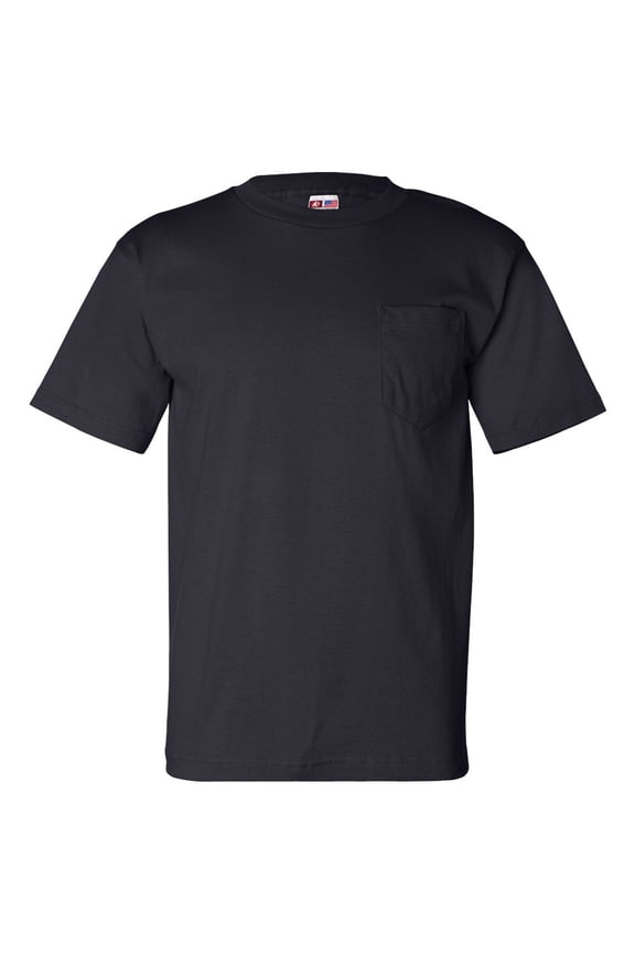 USA-Made Short Sleeve T-Shirt with a Pocket