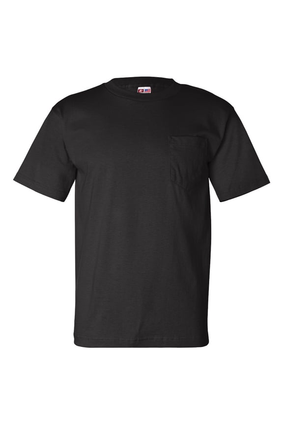 USA-Made Short Sleeve T-Shirt with a Pocket