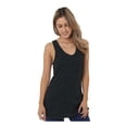 thumbnail image 1 of Ladies' Triblend Racerback (50/25/25) Tank - TRI BLACK - L, 1 of 1