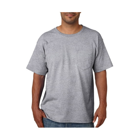 Bayside - Usa-Made Short Sleeve T-Shirt With A Pocket - 5070