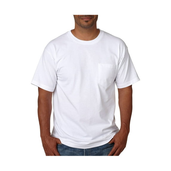 Bayside - Usa-Made Short Sleeve T-Shirt With A Pocket - 5070