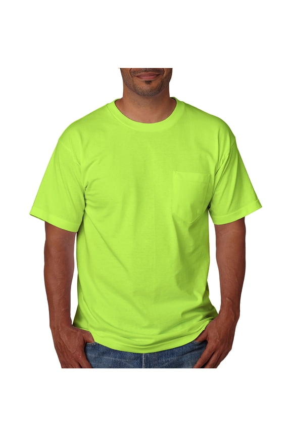 - USA-Made Midweight Pocket T-Shirt - 5070