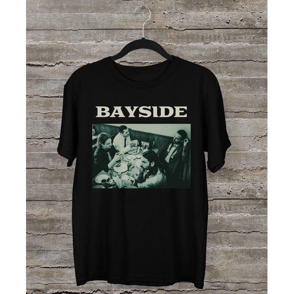 Bayside band black T-shirt short sleeve All sizes S to 5Xl TA4937
