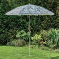 thumbnail image 1 of Bayside21 6.5ft Outdoor Beach Umbrella with Sand Anchor and UV50+ Sun Protection, Lightweight & Portable, Perfect for Beach, Camping, Sports, Pool,Gardens and Balcony, Wild Animal Print Design,No Tilt, 1 of 4