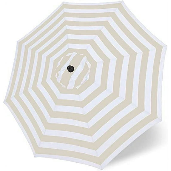 Bayside21 9ft 8-Rib Sun Protection Patio Umbrella Replacement Canopy