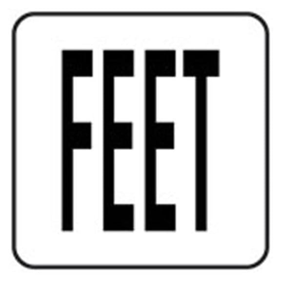 Baystate 6 ft. Vinyl Stick On Feet