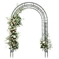 thumbnail image 1 of BaytoCare 7Ft Garden Metal Arch Arbor, 1 of 7
