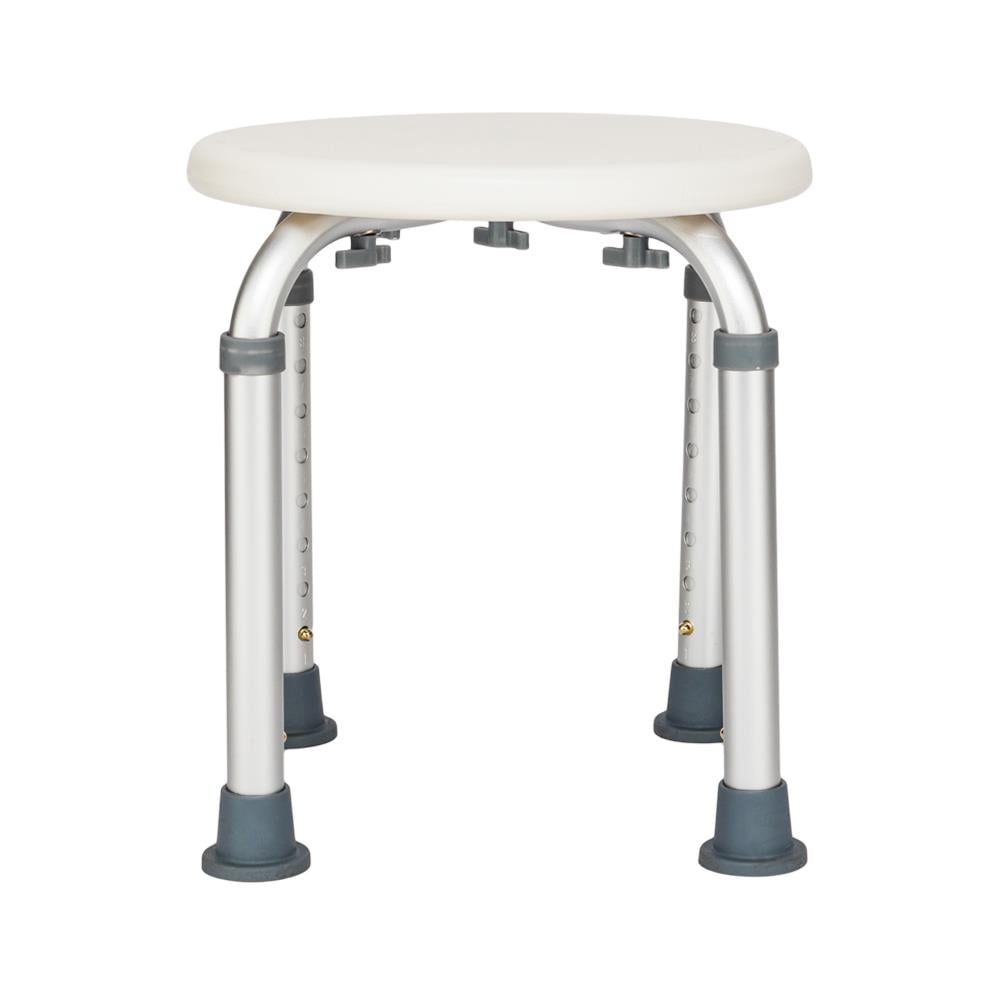 Baytocare Bathroom Safety Adjustable Bath Shower Stool Seat, White