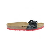 Bayton Womens Zephyr Open Toe Casual Slide Sandals