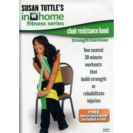Bayview Films Chair Resistance Band Strength Exercises with 12-Page Booklet (1-Piece)