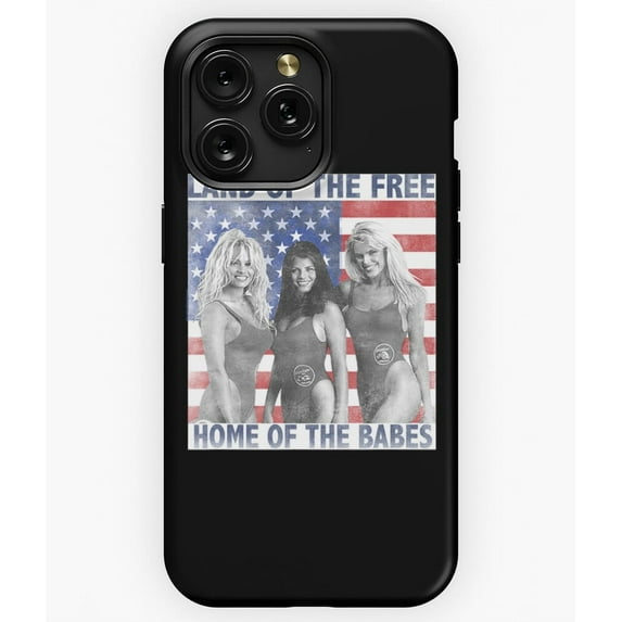 Baywatch Land of the Free Babes M4093 Phone Case for iPhone 17 16 15 14 13 12 11 Pro Max