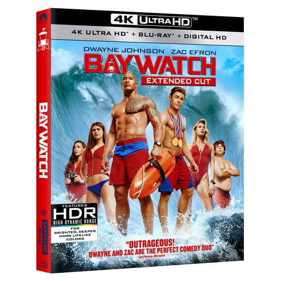 Baywatch (Unrated) (4K Ultra HD + Blu-ray)