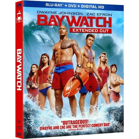 Baywatch (Unrated) (Blu-ray DVD)