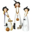 thumbnail image 1 of Baywell 1/3 Pack Gift Boutique Halloween Witches Figurine Tabletop Decor Holiday Spooky Witch Statues Decorations Resin Figurines, 1 of 8