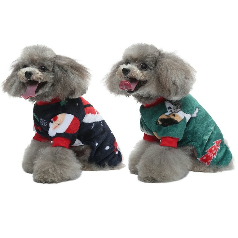 Santa dog pajamas hotsell