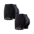 thumbnail image 1 of Baywell Butt Lifter Hip Enhancer Pads Underwear Shapewear Lace Padded Control Panties Shaper Booty Fake Pad Briefs Boyshorts 2 Pieces Black S-6XL, 1 of 8