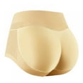 thumbnail image 1 of Baywell Butt Lifter Panties Padded Underwear for Women Seamless Butt Lifter Padded Panties Mesh Breathable Stretchy Panty Boyshorts( 1 Pack, 2 Pack), 1 of 7