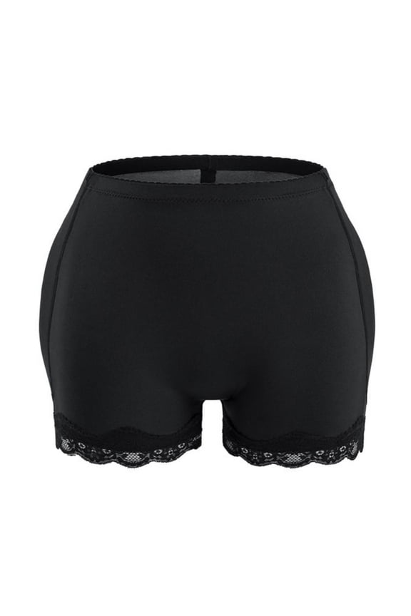 Butt Pads for Bigger Butt Enhancer Lifter Hip and Butt Padded Shapewear Hip Pads Padded Underwear Booty Shaper for Women Black L