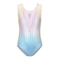 thumbnail image 1 of Baywell Gymnastics Leotards for Girls Sparkly One-Piece Pro Kids Unitard Biketards White 5-14Y, 1 of 9