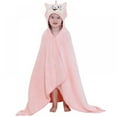 thumbnail image 1 of Baywell Hooded Beach Towel for Kids - Gifts for Girls - Kids Hooded Bath Towel - Poncho Robes Animal Cosplay - Keeps Kids Dry After Bath Time A3 10 Years, 1 of 5