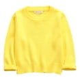 thumbnail image 1 of Baywell Kids Boys and Girls'Knit Sweaters Long Sleeve Crewneck Pullover Cute Knitwear Fall Jumper Tops 2-6Years, 1 of 4