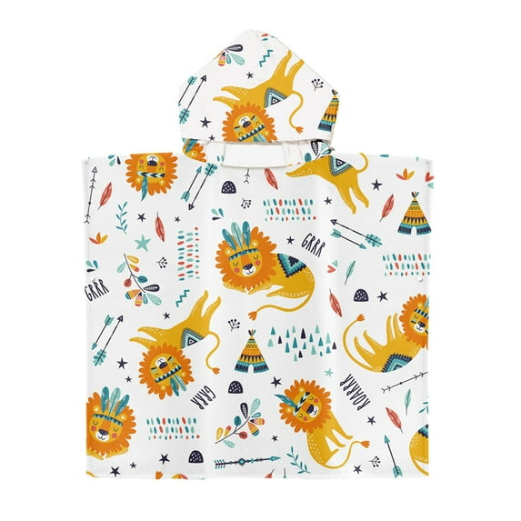 Baywell Kids Hooded Towel Whale Shark Giraffe Beach Towel with Hood Baby Bath Towel Wrap Hooded Towels Bathrobe Summer Gifts for Toddler Boys Girls 1-8Y