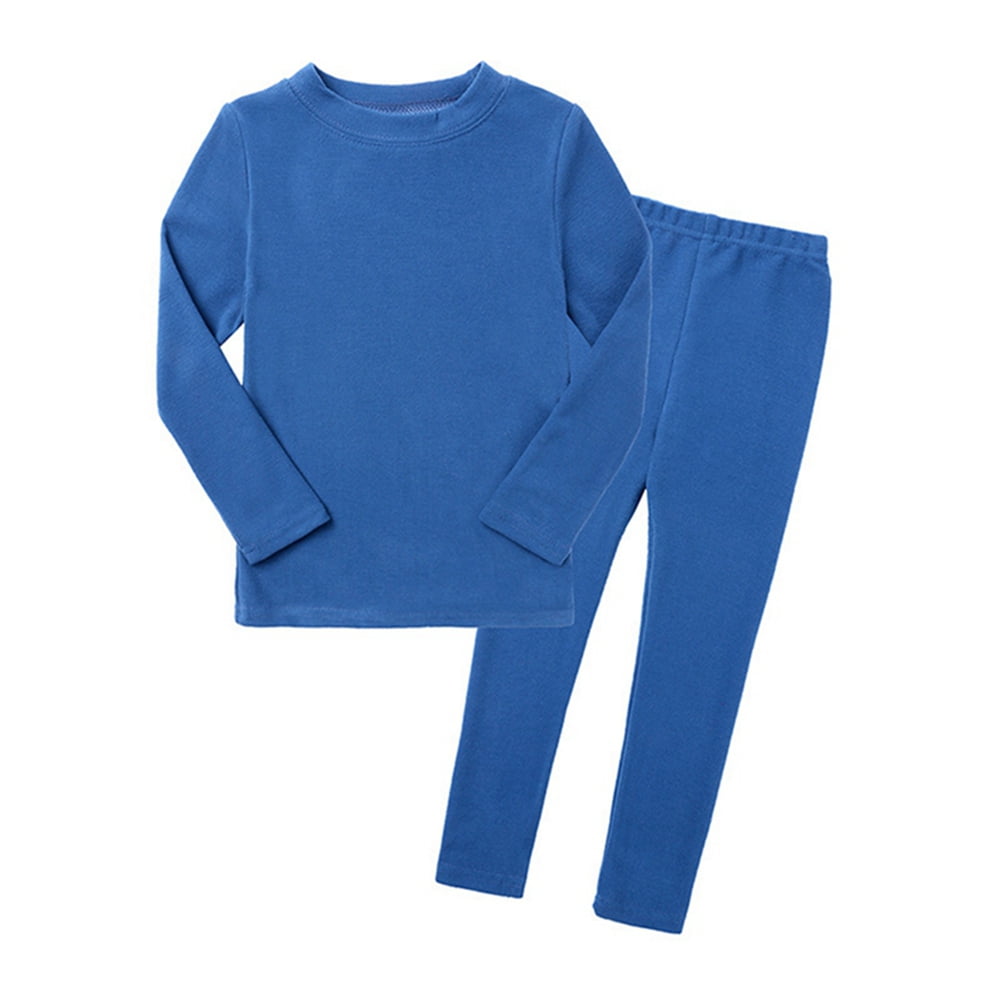 Baywell Kids Winter Thermal Underwear Long Johns Set Toddler Little
