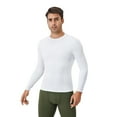 thumbnail image 1 of Baywell Men’s Fitness Compression Shirts Long Sleeve Quick Dry Compression T Shirt Breathable Running Workout Athletic Top Base Layer Undershirt S-2XL, 1 of 6