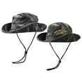 thumbnail image 1 of Baywell Men's Sun Camouflage Hat UPF 50+ Wide Brim Bucket Hat Windproof Fishing Hats, 1 of 5