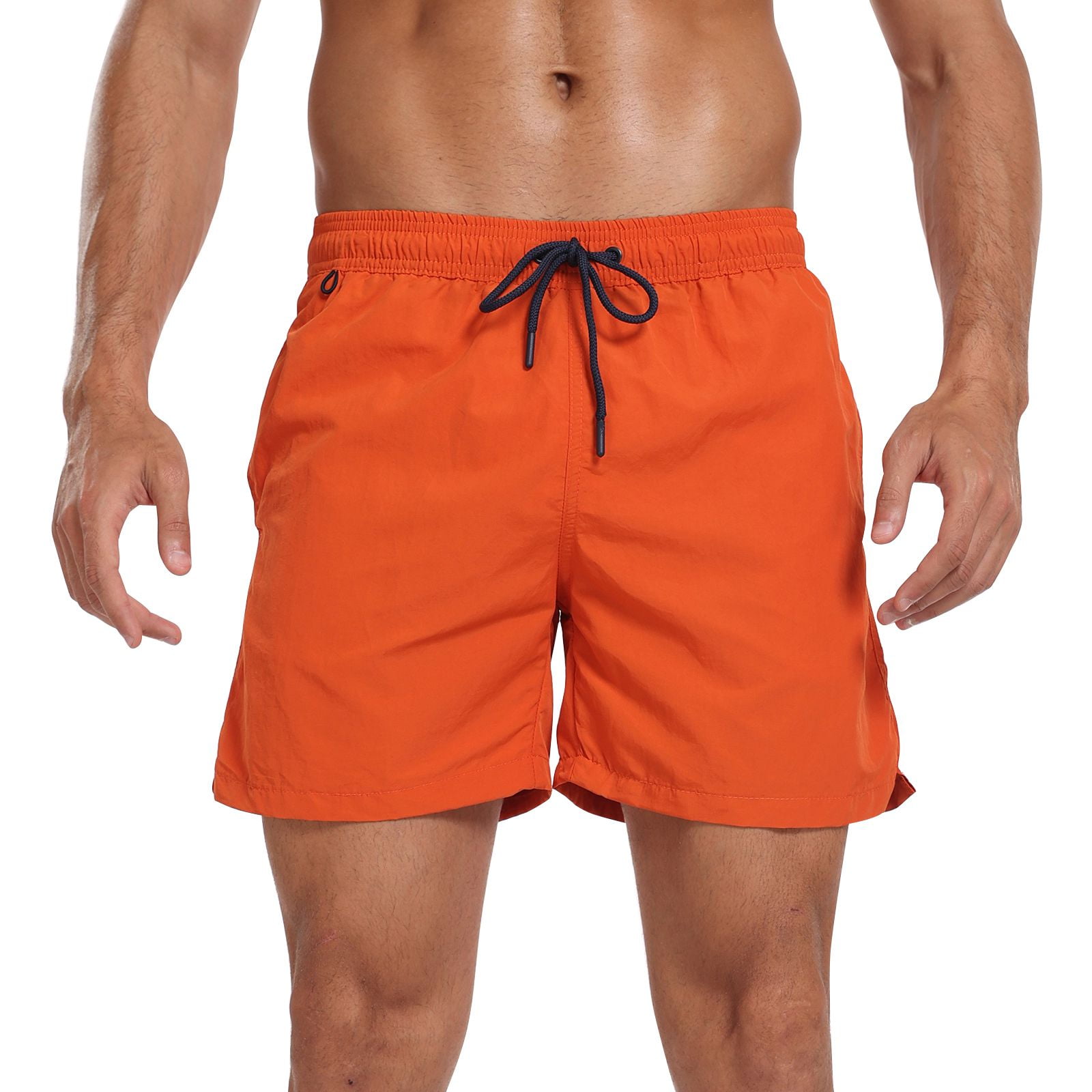 Baywell Men's Swim Trunks Quick Dry Board Shorts with Zipper Pockets ...