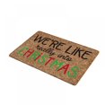 thumbnail image 1 of Baywell Merry Christmas Doormat Indoor Outdoor Rug, Winter Christmas Front Door Mat Anti-Slip for Xmas Seasonal Holiday Kitchen Entrance Floor Decortion, 1 of 3