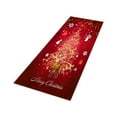 thumbnail image 1 of Baywell Merry Christmas Santa Claus and Snowman Door Mats Rug Non-Skid Slip Rubber Doormats Indoor/Front Door/Bathroom/Kitchen/Bedroom, 1 of 6