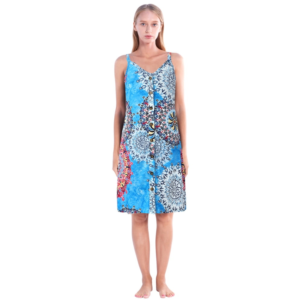 Navy Blue Woolen Maternity Nightdress