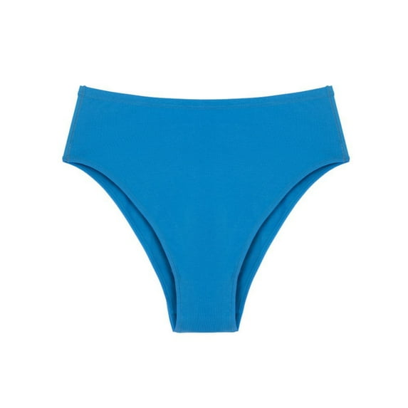 Baywell Plus Size Women's Underwear Half Wrap High Waisted Ladies Cotton Panties Solid Color Soft Breathable Ladies Pantie