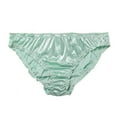 thumbnail image 1 of Baywell Sexy Underwear for Women Frozen Silk Seamless Panties with Silky Tactile Touch Green, 1 of 11
