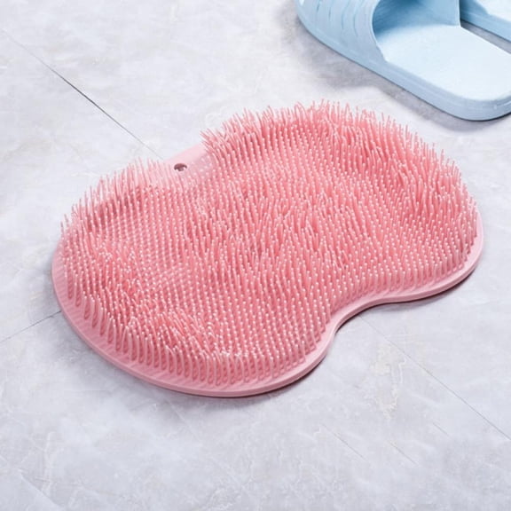 Baywell Shower Foot Massager Mat Bath Massage Pad Shower Foot Massager Scrubber & Cleaner Acupressure Mat for Feet with Non-Slip Suction Cups