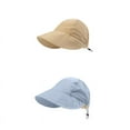 thumbnail image 1 of Baywell Sun Hats for Women Wide Brim Sun Hat UV Protection Caps Floppy Beach Packable Visor 2 Pack, 1 of 7