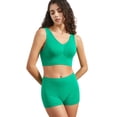 thumbnail image 1 of Baywell Women Workout Sets Tank 2 Piece Seamless High Waist Gym Outfit Yoga Biker Shorts Sets Sexy Solid Color Bra With Briefs S-5xl, 1 of 7
