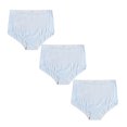 thumbnail image 1 of Baywell Women's Over The Bump Maternity Panties High Waist Full Coverage Pregnancy Underwear 3 Pack Blue M-5XL, 1 of 10