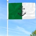 thumbnail image 1 of Bayyon Anchor With Rope Flag Banner with Grommets 3x5Feet Man cave Decor, 1 of 6
