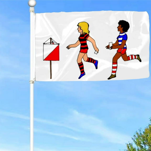 Bayyon Boy and Girl Flag Banner with Grommets 3x5Feet Man cave Decor