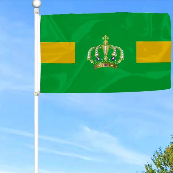Bayyon Crown Flag Banner with Grommets 3x5Feet Man cave Decor
