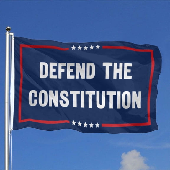 Bayyon Defend The Constitution Flag Banner with Grommets 3x5Feet Man cave Decor