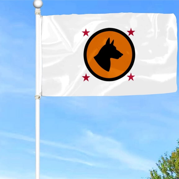 Bayyon Dog Flag Banner with Grommets 3x5Feet Man cave Decor