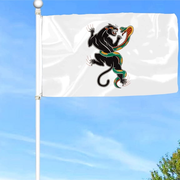 Bayyon Panther Cobra Flag Banner with Grommets 3x5Feet Man cave Decor