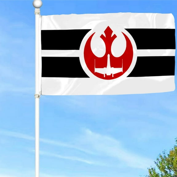 Bayyon Rebel Alliance Flag Banner with Grommets 3x5Feet Man cave Decor 4