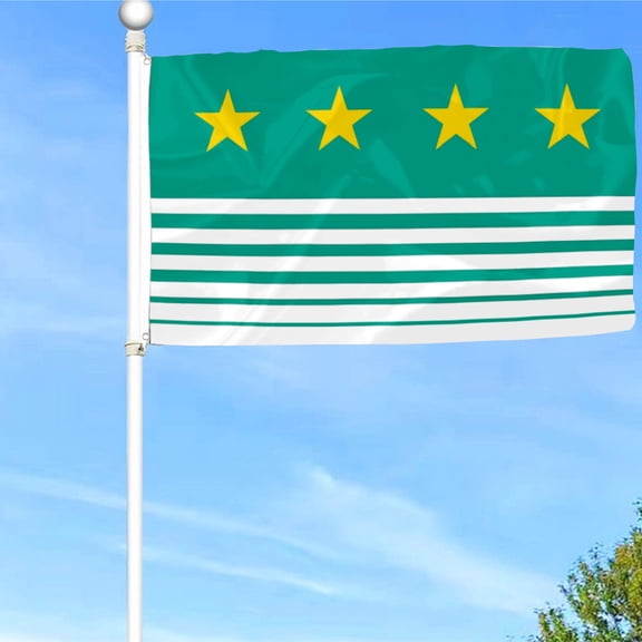 Bayyon Star Flag Banner with Grommets 3x5Feet Man cave Decor