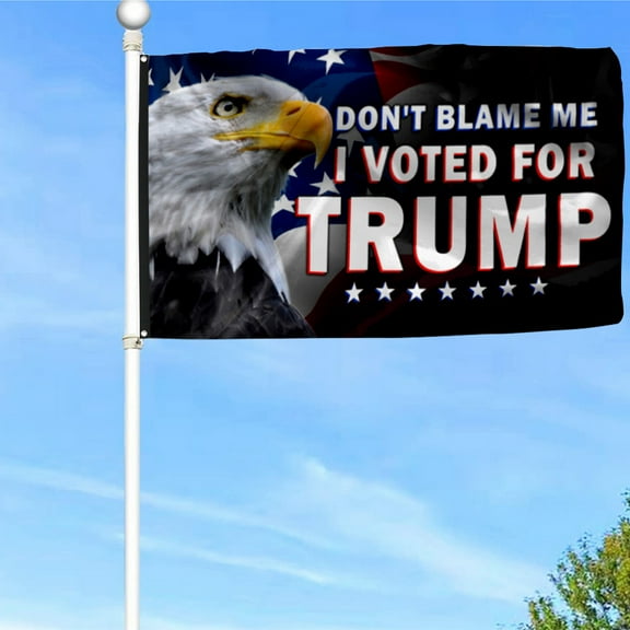 Bayyon Trump 2024 Grommet Flag Banner with Grommets 3x5Feet Man cave Decor