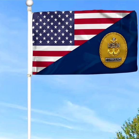 Bayyon US Military Flag Banner with Grommets 3x5Feet Man cave Decor 10