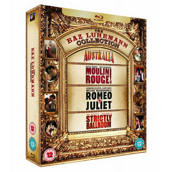 The Baz Luhrmann Collection - 4-Disc Box Set ( Australia / Moulin Rouge! / Romeo + Juliet / Strictly Ballroom ) [ Blu-Ray, Reg.A/B/C Import - United Kingdom ]